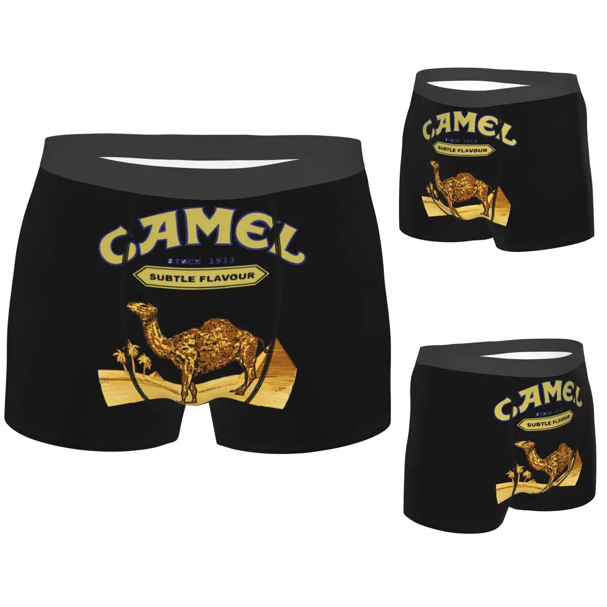 Boxer Underpants Shorts Camel Cigarettes Panties Men Soft Underwear for Homme Man Boyfriend Gift
Boxer Underpants Shorts Camel Cigarettes Panties Men Soft Underwear for Homme Man Boyfriend Gift