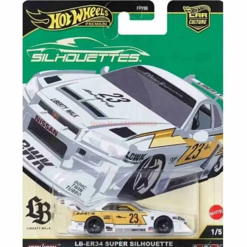 New ArrivaMattel Hot Wheels Car Culture Mix 2G FPY86 Silhouettes 1/64 RWB Porsche 930 Diecast Model Collectible Vehicle Toy Gift
New ArrivaMattel Hot Wheels Car Culture Mix 2G FPY86 Silhouettes 1/64 RWB Porsche 930 Diecast Model Collectible Vehicle Toy Gift