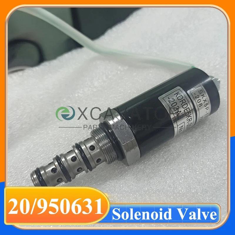 Excavator Spare Parts JS220 JS200 High Quality Solenoid Valve 20950631 20/950631
Excavator Spare Parts JS220 JS200 High Quality Solenoid Valve 20950631 20/950631