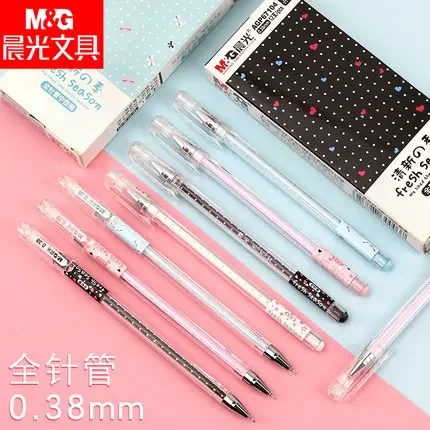24pcs Student stationery agp67104 lovely fresh season full needle neutral pen 0.38mm black and white wave point pen B
24pcs Student stationery agp67104 lovely fresh season full needle neutral pen 0.38mm black and white wave point pen B