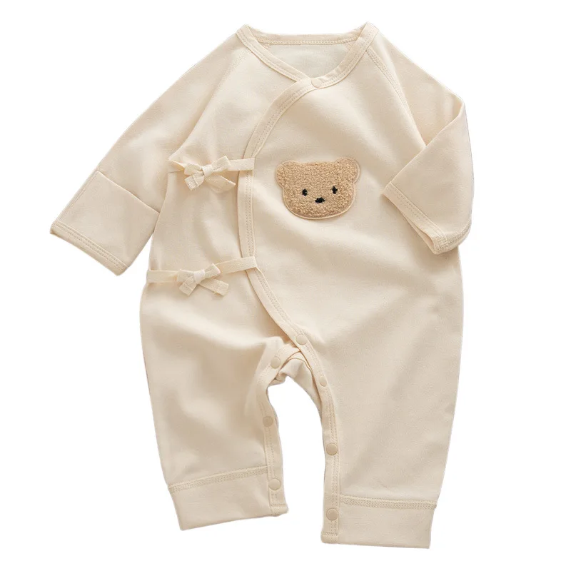 Spring and Autumn Children's Clothing Baby Newborn Clothes Baby onesie Class A Romper Cotton Pure Cotton Long Sleeves
Spring and Autumn Children's Clothing Baby Newborn Clothes Baby onesie Class A Romper Cotton Pure Cotton Long Sleeves