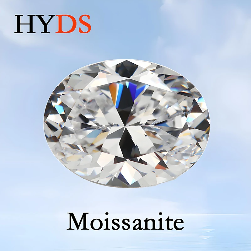 Moissanite Stone Loose Gemstone VVS1 D Color Oval Cut Charms Beads for Customized Jewelry Making Materials with GRA Certificate
Moissanite Stone Loose Gemstone VVS1 D Color Oval Cut Charms Beads for Customized Jewelry Making Materials with GRA Certificate