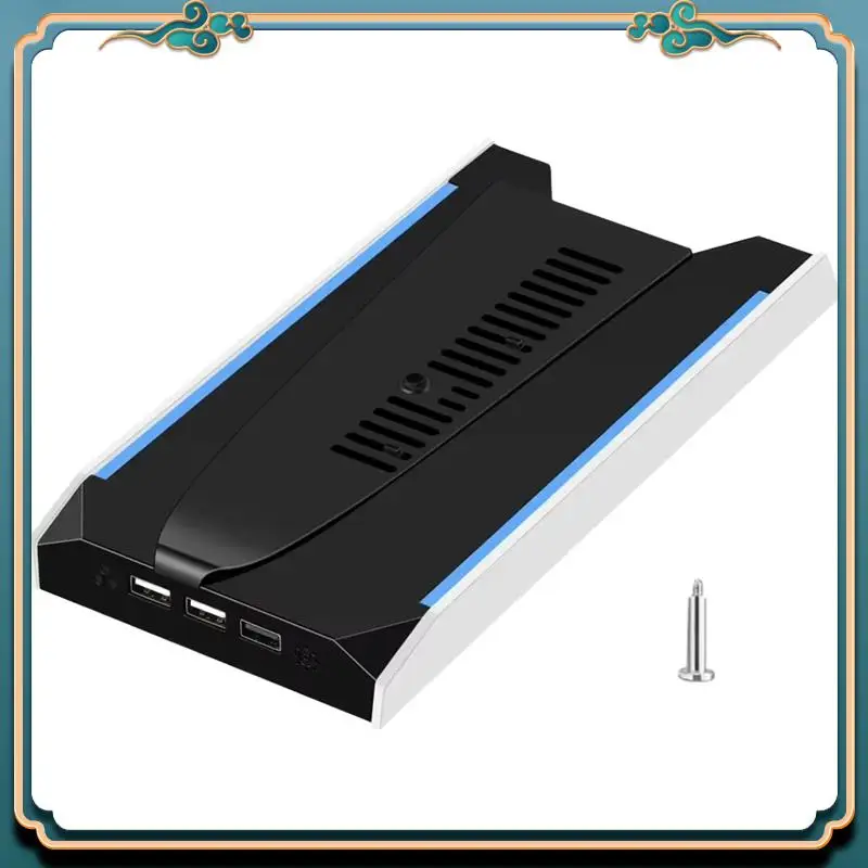 (New)-Cooling Stand RGB Vertical Base For PS5 Pro Slim Cooler Base With 8-Mode RGB And 3-Speed Level Fan Holder 3 USB Ports
(New)-Cooling Stand RGB Vertical Base For PS5 Pro Slim Cooler Base With 8-Mode RGB And 3-Speed Level Fan Holder 3 USB Ports