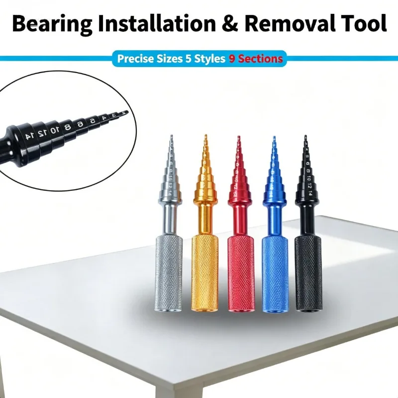 Bearing Installation Removal Tool, Bearing Puller Installer Press Tool with Inner Bore Pusher
Bearing Installation Removal Tool, Bearing Puller Installer Press Tool with Inner Bore Pusher
