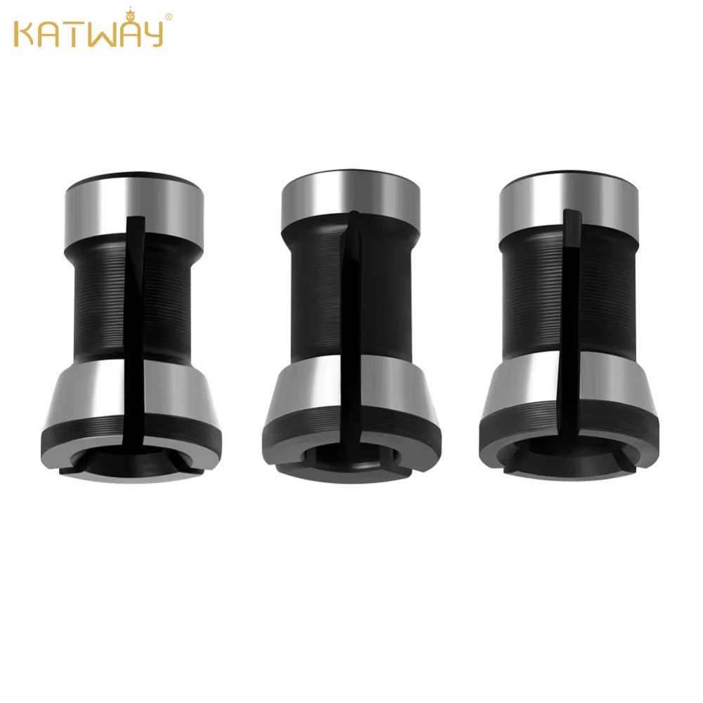 1pc or 3pcs Collet Set – 6mm, 6.35mm, 8mm Collet Chuck for Engraving, Electric Routers, and Milling Cutters KATWAY HH-AA190
1pc or 3pcs Collet Set – 6mm, 6.35mm, 8mm Collet Chuck for Engraving, Electric Routers, and Milling Cutters KATWAY HH-AA190