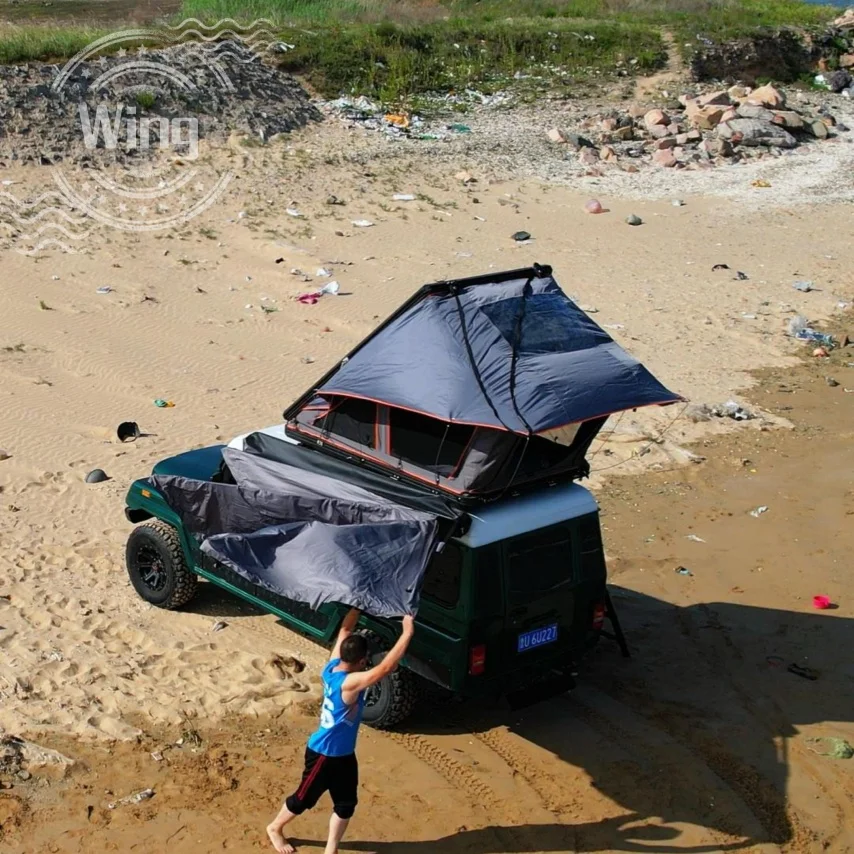 Wholesale Custom 4-Person Aluminum ROF Top Tent Waterproof Hard Shell Roof Top Tent For Outdoor Camping Modern For Car 4 Seasons
Wholesale Custom 4-Person Aluminum ROF Top Tent Waterproof Hard Shell Roof Top Tent For Outdoor Camping Modern For Car 4 Seasons