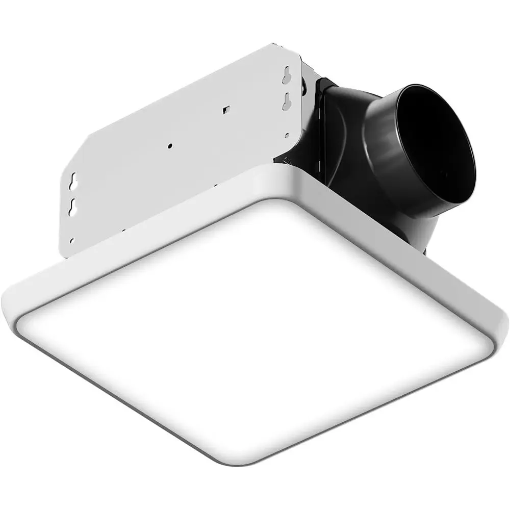 Вытяжной вентилятор с подсветкой, сверхтихий вентилятор для ванной комнаты емкостью 110 куб. футов в минуту, 1,0 сторон, вентилятор с подсветкой, светодиодная подсветка 1300 лм, 2700 K/4000 K/6500 K и Nightli
Вытяжной вентилятор с подсветкой, сверхтихий вентилятор для ванной комнаты емкостью 110 куб. футов в минуту, 1,0 сторон, вентилятор с подсветкой, светодиодная подсветка 1300 лм, 2700 K/4000 K/6500 K и Nightli