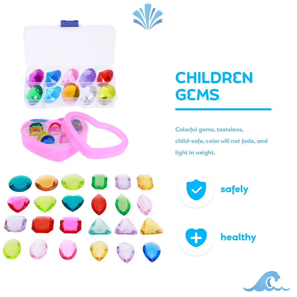 2Sets Children Gems DIY Handcrafts Accessories Plastic Gems for Girls Theme Parties and Jewelry Storage Diamonds Toys
2Sets Children Gems DIY Handcrafts Accessories Plastic Gems for Girls Theme Parties and Jewelry Storage Diamonds Toys
