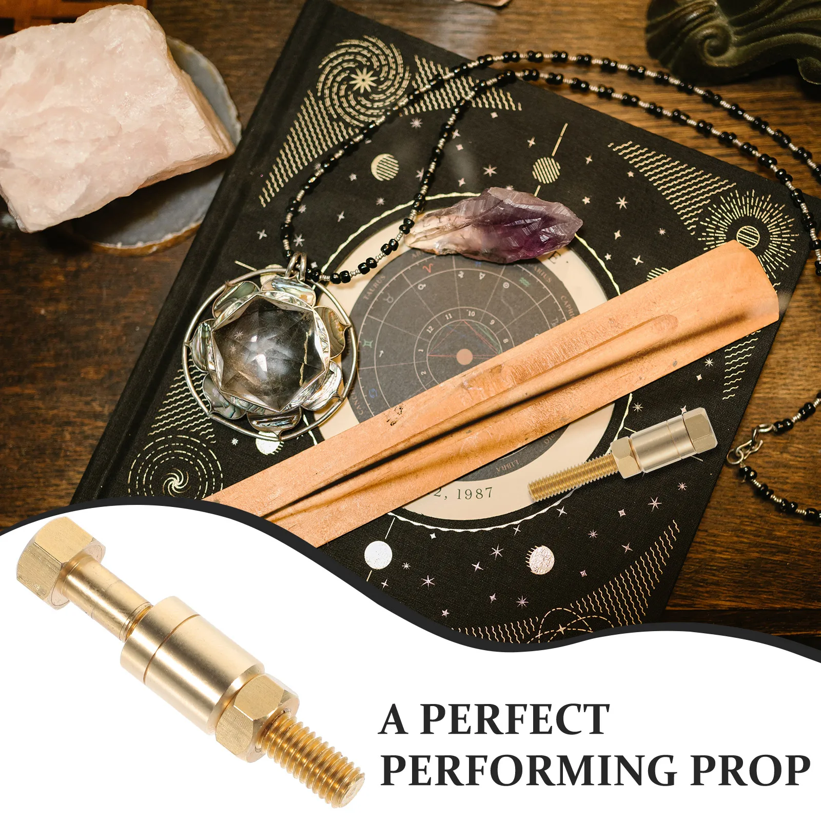 Auto-Rotation Screw Prop No Reset Rotating Gimmick For Screw Trick Kids Adults Performance
Auto-Rotation Screw Prop No Reset Rotating Gimmick For Screw Trick Kids Adults Performance