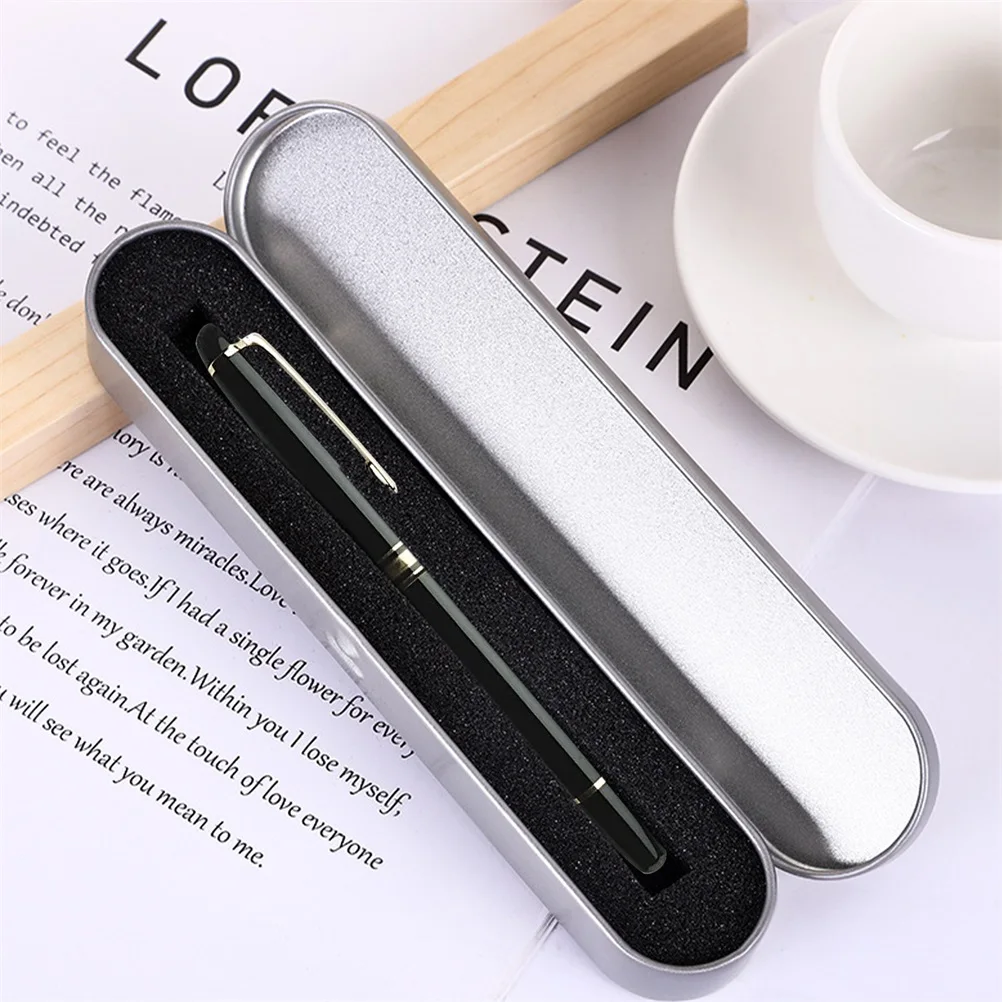 5 Pcs Adult Metal Pencil Case Tin Packing Box Stationery Silver Tinplate Student
5 Pcs Adult Metal Pencil Case Tin Packing Box Stationery Silver Tinplate Student