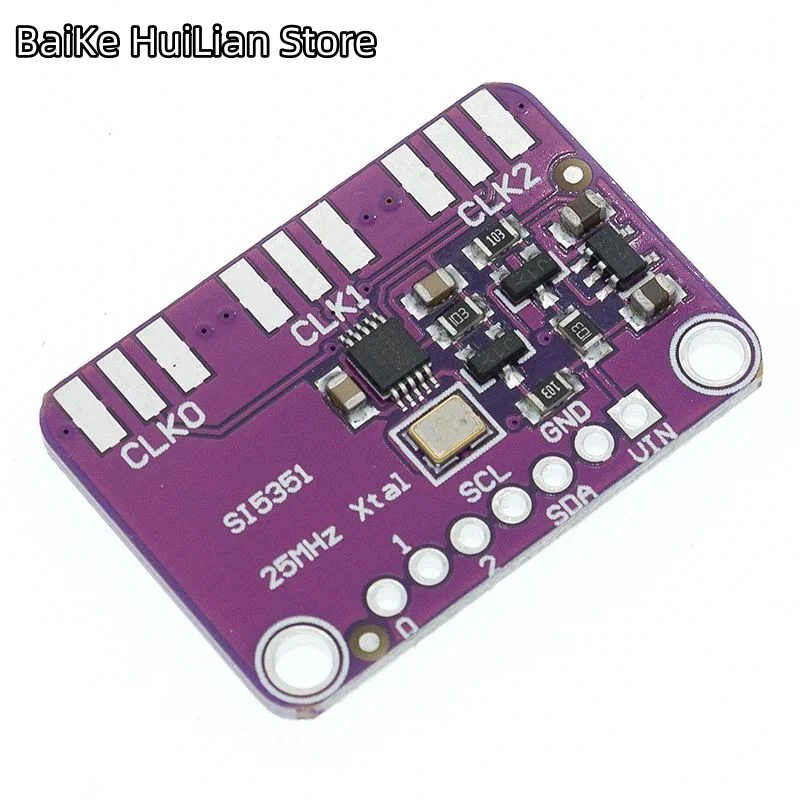 DC 3V-5V Si5351A Si5351 I2C Clock Generator Breakout Board Module Signal Generator Clock 8KHz-160MHz For Arduino
DC 3V-5V Si5351A Si5351 I2C Clock Generator Breakout Board Module Signal Generator Clock 8KHz-160MHz For Arduino