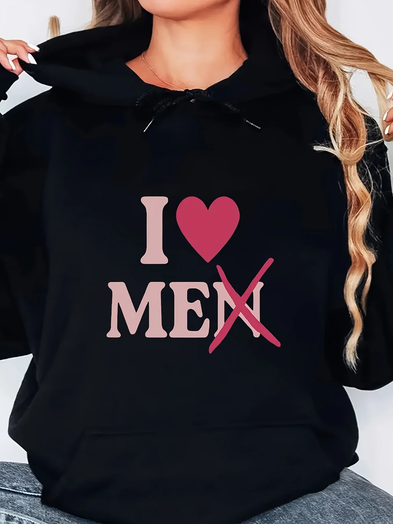 Женская смесь, повседневный пуловер с капюшоном и принтом «I Love MEX», толстовка с капюшоном и длинными рукавами, женская толстовка с капюшоном, зимне-осенняя одежда
Женская смесь, повседневный пуловер с капюшоном и принтом «I Love MEX», толстовка с капюшоном и длинными рукавами, женская толстовка с капюшоном, зимне-осенняя одежда