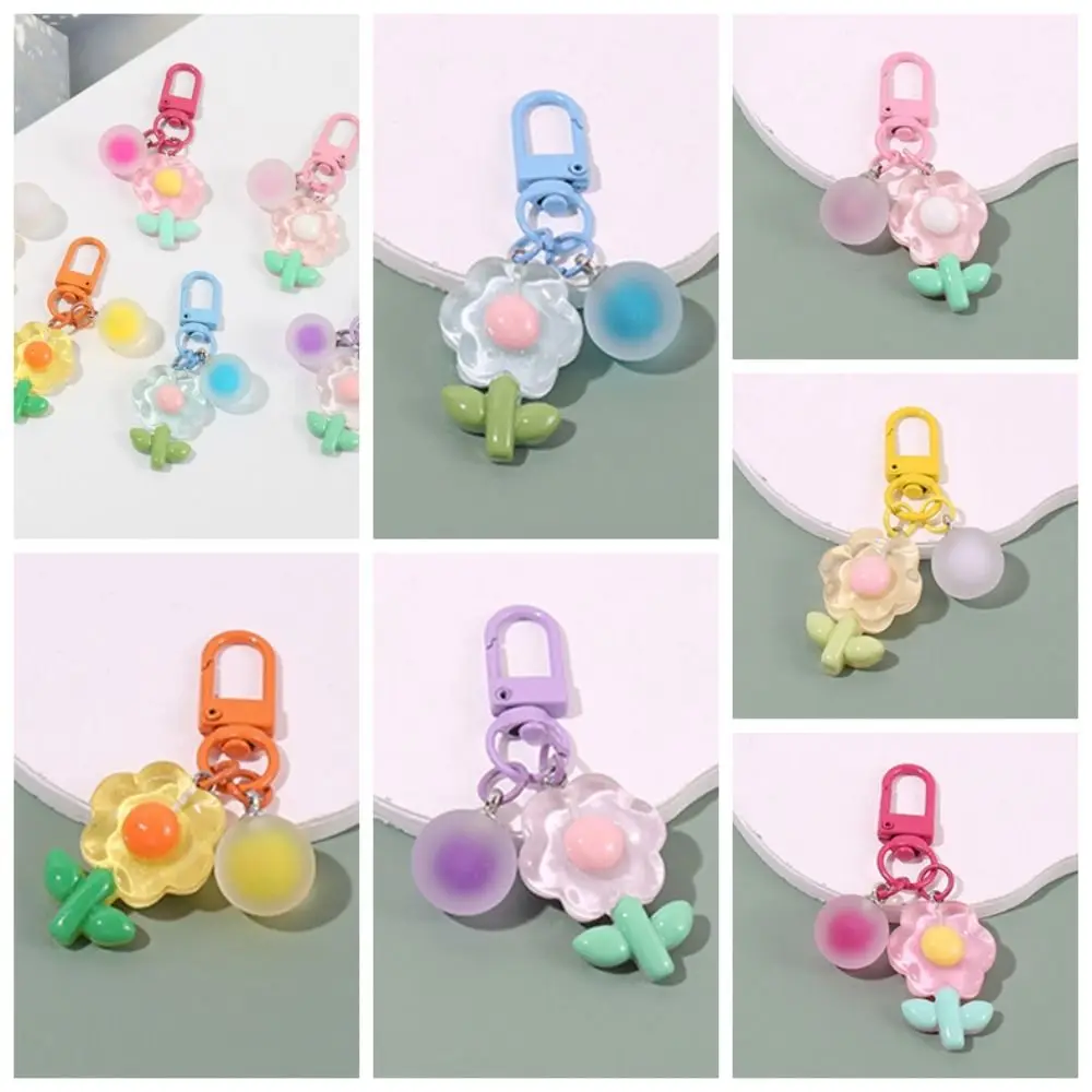 Transparent Acrylic Flower Key Chain Backpack Charms Acrylic DIY Chain Pendant Key Ring Ornaments Korean Style
Transparent Acrylic Flower Key Chain Backpack Charms Acrylic DIY Chain Pendant Key Ring Ornaments Korean Style