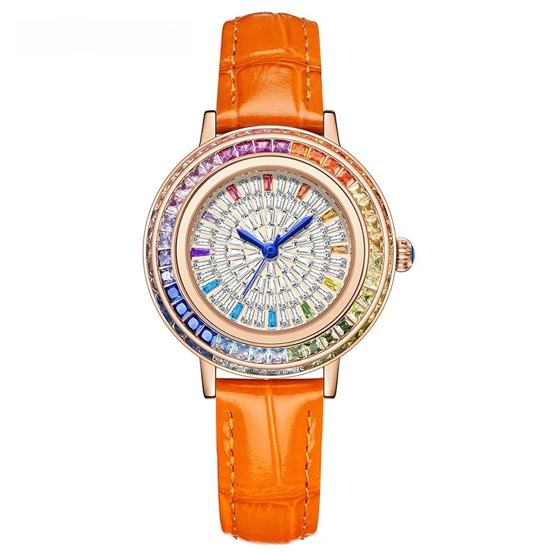 New Quartz Watch Gypsy High-end Sense Niche Light Luxury Diamond-encrusted Jewelry Crystal Women's Watch
New Quartz Watch Gypsy High-end Sense Niche Light Luxury Diamond-encrusted Jewelry Crystal Women's Watch
