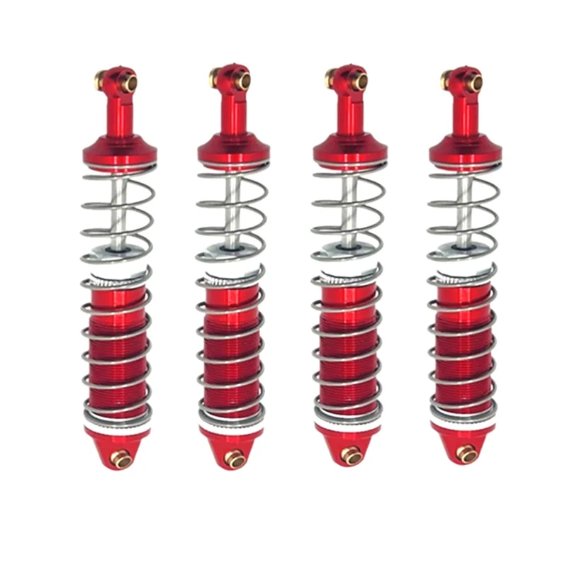 ABTO-RC Car Upgrade Hydraulic Pressure Oil Shock Absorber Kit For Wltoys 104006 104010 104020 104026 RC Car Upgrade Parts Red
ABTO-RC Car Upgrade Hydraulic Pressure Oil Shock Absorber Kit For Wltoys 104006 104010 104020 104026 RC Car Upgrade Parts Red