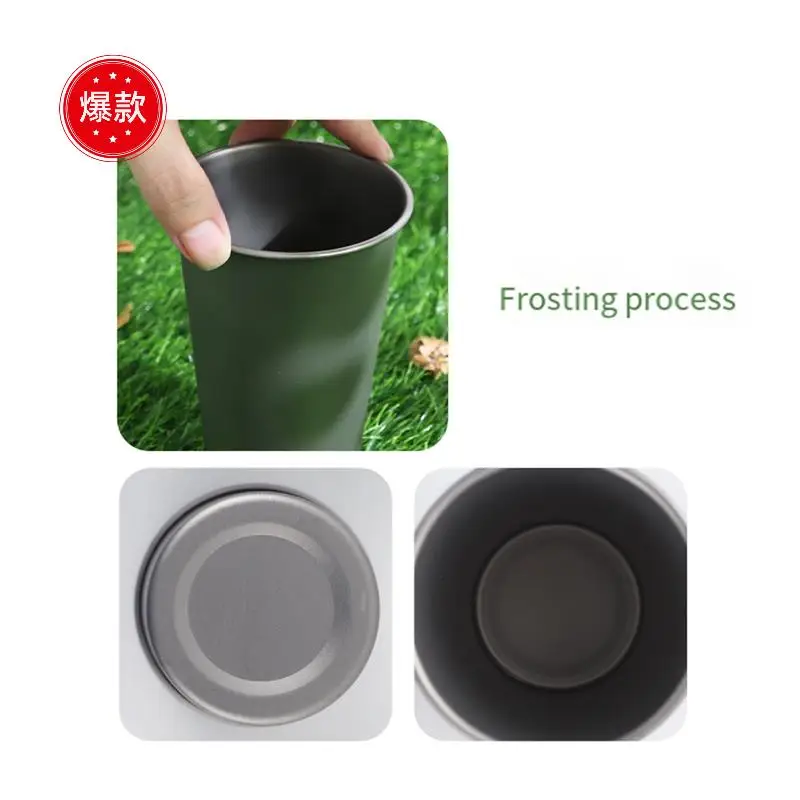 Camping Titanium Beer Mug Cup Tourist Tableware Picnic Outdoor Kitchen Equipment Travel Cooking Cookware Hiking
Camping Titanium Beer Mug Cup Tourist Tableware Picnic Outdoor Kitchen Equipment Travel Cooking Cookware Hiking
