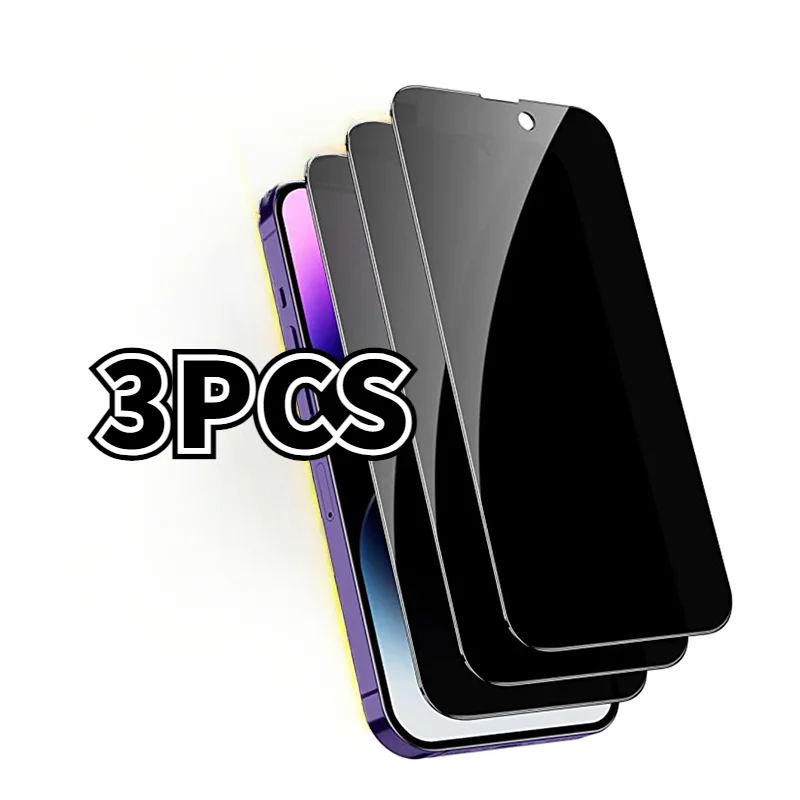 3PCS Privacy Tempered Glass Screen Protector For IPhone 13 12 11 Pro Max 14 15 Plus Protective Film
3PCS Privacy Tempered Glass Screen Protector For IPhone 13 12 11 Pro Max 14 15 Plus Protective Film