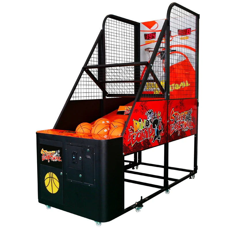 Street Basketball Arcade Game Machine Coin Operated Games Amusement Machine for Adult Kidspromote sales
Street Basketball Arcade Game Machine Coin Operated Games Amusement Machine for Adult Kidspromote sales