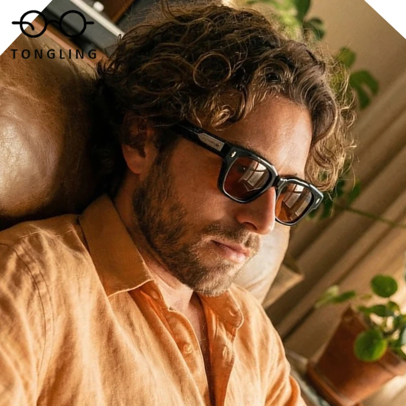 2026 High-Quality Handcrafted Acetate Men Large-Frame Stylish Metal-Style Punk Sunglasses Outdoor Driving Women Style Sunglasses
2026 High-Quality Handcrafted Acetate Men Large-Frame Stylish Metal-Style Punk Sunglasses Outdoor Driving Women Style Sunglasses