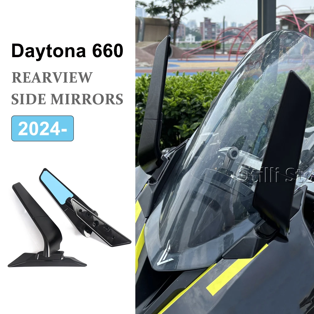For Daytona 660 Daytona660 2024 2025 2026 New CNC Aluminum Rearview Side Mirrors Wind Wing Adjustable Rotating Kit Motorcycle
For Daytona 660 Daytona660 2024 2025 2026 New CNC Aluminum Rearview Side Mirrors Wind Wing Adjustable Rotating Kit Motorcycle