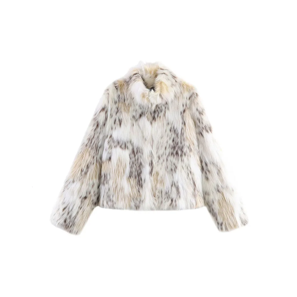 Autumn new women's clothing design with faux fur effect jacket
Autumn new women's clothing design with faux fur effect jacket