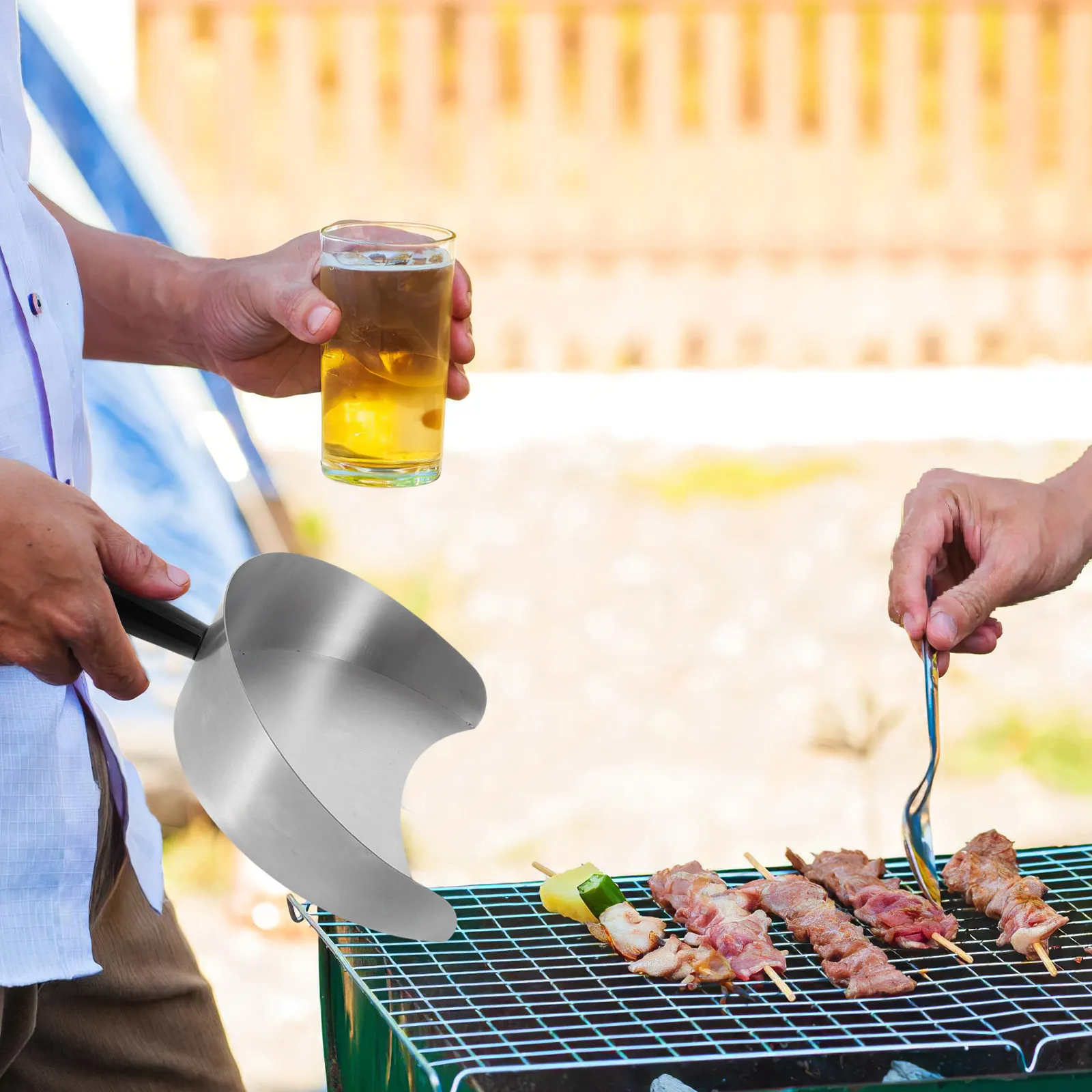 Stainless Steel Rotisserie Meat Catcher Pan with Long Handle for Shawarma Machine Grilling Tray Barbecue Shovel Tool Bbq
Stainless Steel Rotisserie Meat Catcher Pan with Long Handle for Shawarma Machine Grilling Tray Barbecue Shovel Tool Bbq