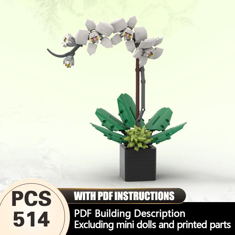 Creators Plant Series Model MOC Building Bricks White Flower Modular Technology Gifts Holiday Assemble Children Toys Suit
Creators Plant Series Model MOC Building Bricks White Flower Modular Technology Gifts Holiday Assemble Children Toys Suit