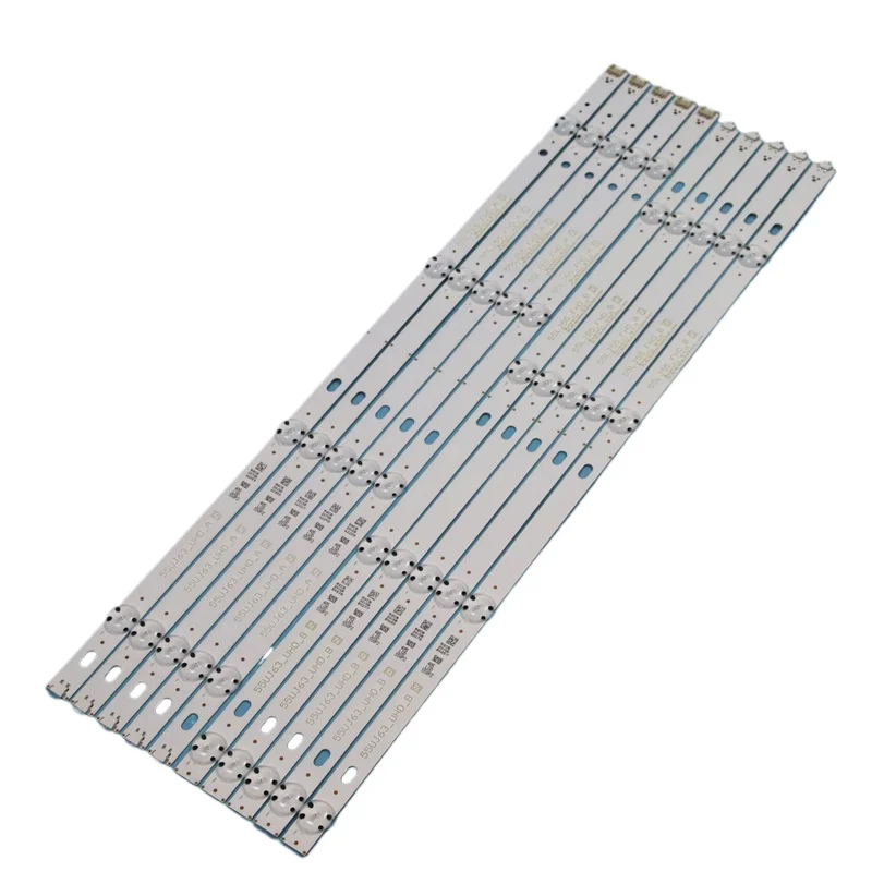 10 шт. светодиодных лент подсветки для моделей 55LH515V, 55LJ510V, 55LJ554T, 55LJ5550, 55LJ617T, 55LJ6400, 55LJ55/55UJ63_A/B_8LED_REV01
10 шт. светодиодных лент подсветки для моделей 55LH515V, 55LJ510V, 55LJ554T, 55LJ5550, 55LJ617T, 55LJ6400, 55LJ55/55UJ63_A/B_8LED_REV01