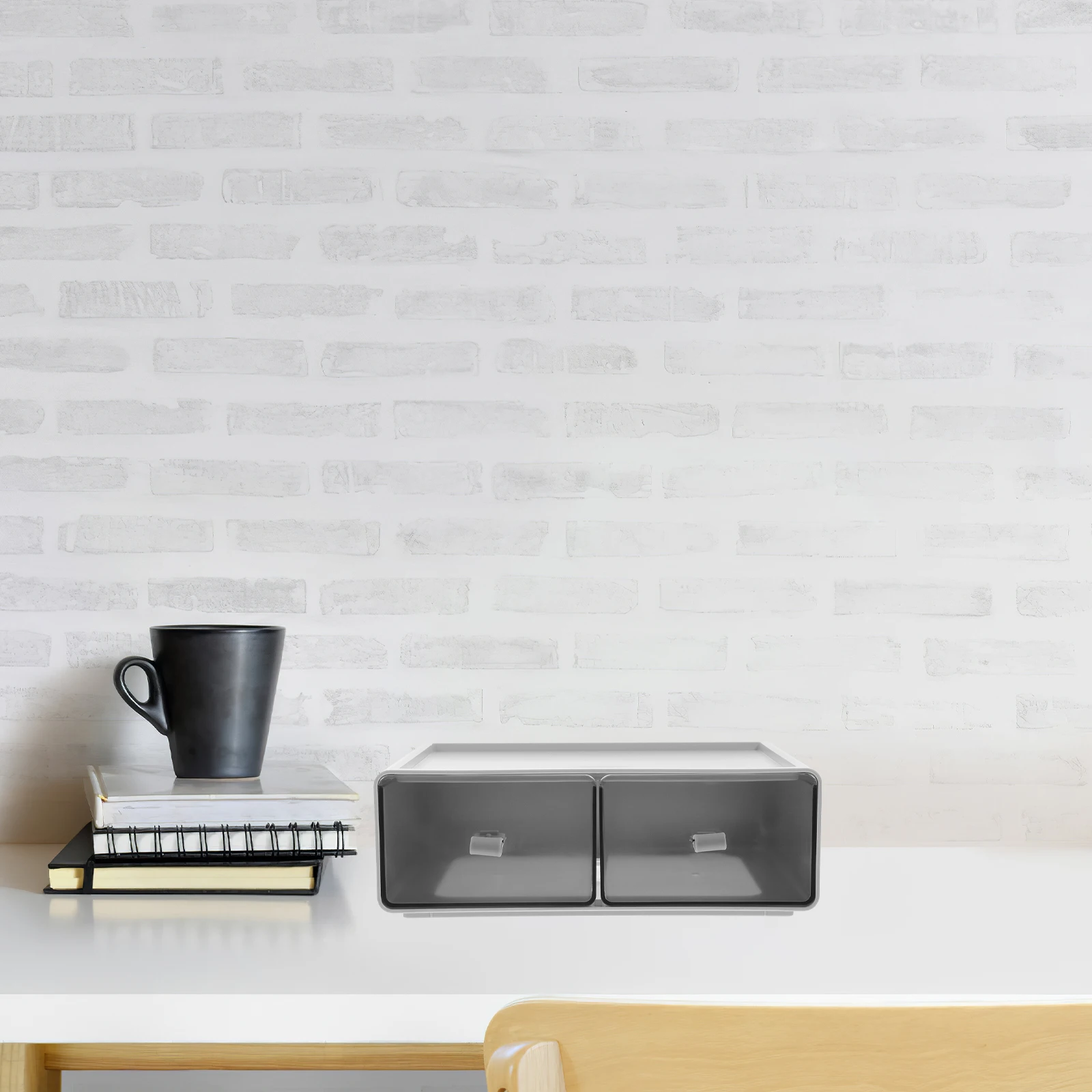 Plastic Desk ganizer Storage Box Drawers for Desktop Makeup Case Type Efficient Useful Home Storage Solution
Plastic Desk ganizer Storage Box Drawers for Desktop Makeup Case Type Efficient Useful Home Storage Solution