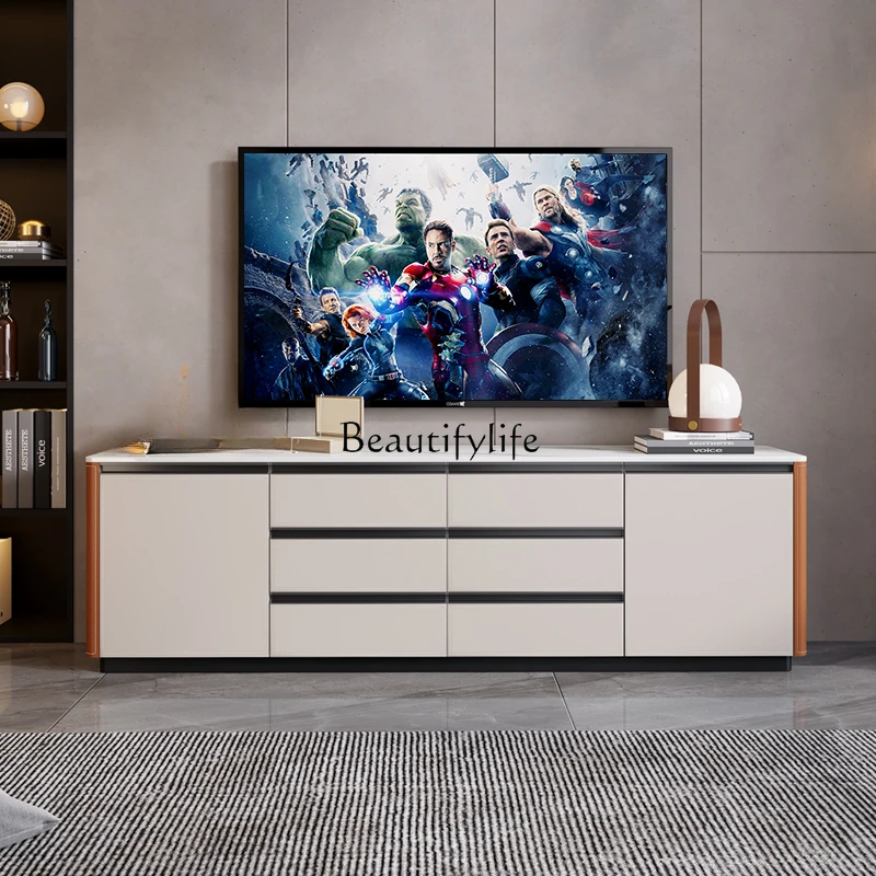 Light luxury modern multi-functional storage bedside cabinet saddle leather high TV cabinet
Light luxury modern multi-functional storage bedside cabinet saddle leather high TV cabinet