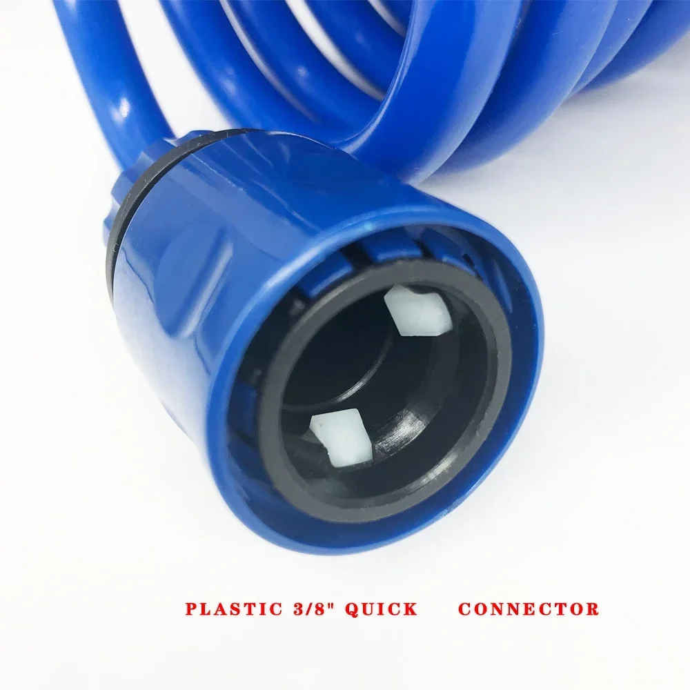 Expandable Retractable EVA Garden Hose 10/15m Portable Spring Water Pipe for Car Wash And Flower Lawn Watering Curly Magic Pipe
Expandable Retractable EVA Garden Hose 10/15m Portable Spring Water Pipe for Car Wash And Flower Lawn Watering Curly Magic Pipe