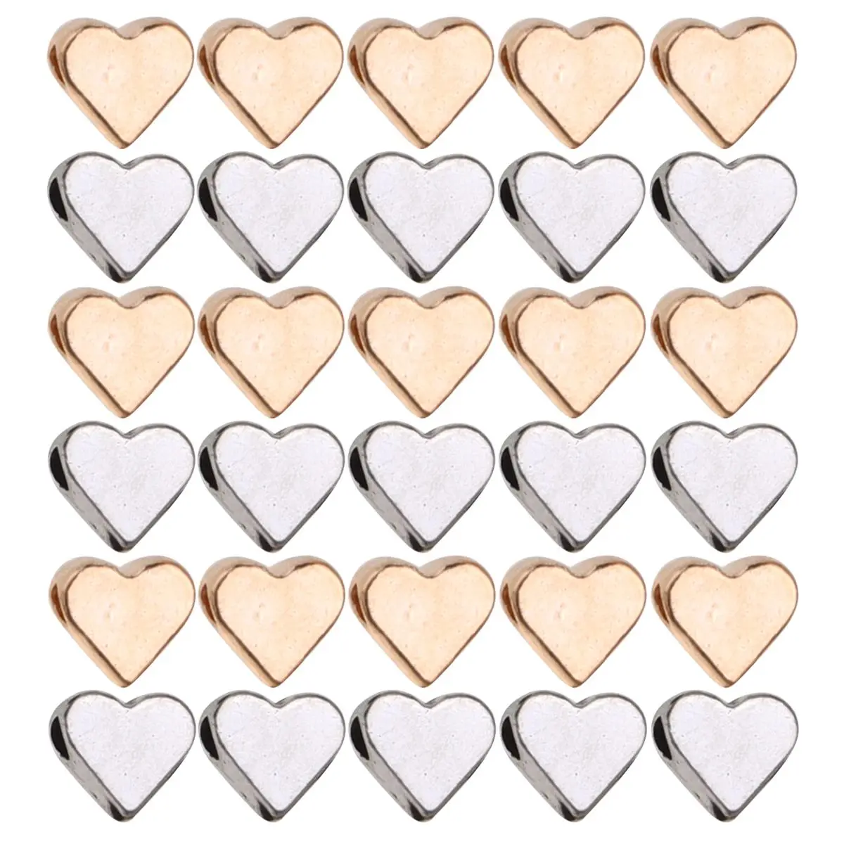 100 Pcs DIY Necklace Spacer Beads Heart Shape Gold Alloy Hollow Earrings Pendant for Bracelet Making Jewelry Accessories
100 Pcs DIY Necklace Spacer Beads Heart Shape Gold Alloy Hollow Earrings Pendant for Bracelet Making Jewelry Accessories