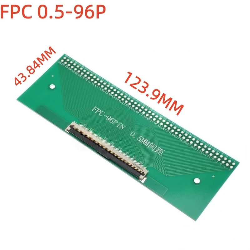 1PCS FFC/FPC adapter board 96P welded 0.5mm pitch flip bottom connection 2.54 straight flexible cable adapter board
1PCS FFC/FPC adapter board 96P welded 0.5mm pitch flip bottom connection 2.54 straight flexible cable adapter board