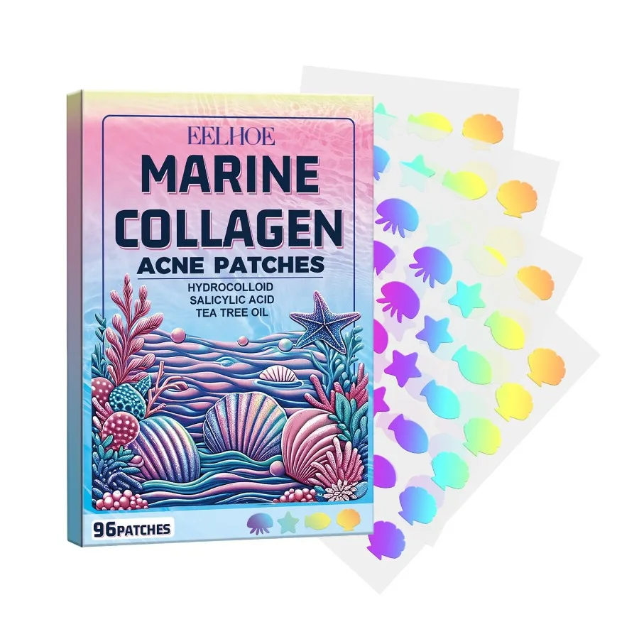 EELHOE Marine Collage Nacne Patches Facial Acne Cleanser MultiShape Portable Acne Patch
EELHOE Marine Collage Nacne Patches Facial Acne Cleanser MultiShape Portable Acne Patch