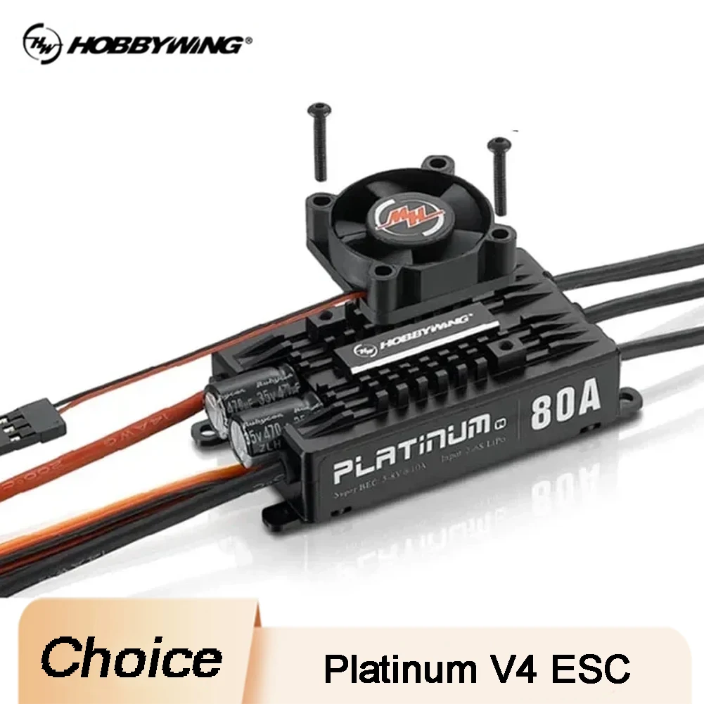 Hobbywing Platinum V4 25A 40A 60A 80A 120A Бесщеточный ESC Электронный регулятор скорости 3-6S Lipo Встроенный BEC для радиоуправляемого самолета
Hobbywing Platinum V4 25A 40A 60A 80A 120A Бесщеточный ESC Электронный регулятор скорости 3-6S Lipo Встроенный BEC для радиоуправляемого самолета