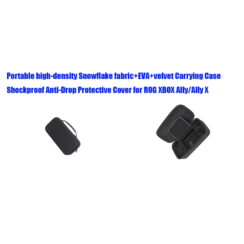 Portable high-density Snowflake fabric+EVA+velvet Carrying Case Shockproof Anti-Drop Protective Cover for ROG XBOX Ally/Ally X
Portable high-density Snowflake fabric+EVA+velvet Carrying Case Shockproof Anti-Drop Protective Cover for ROG XBOX Ally/Ally X