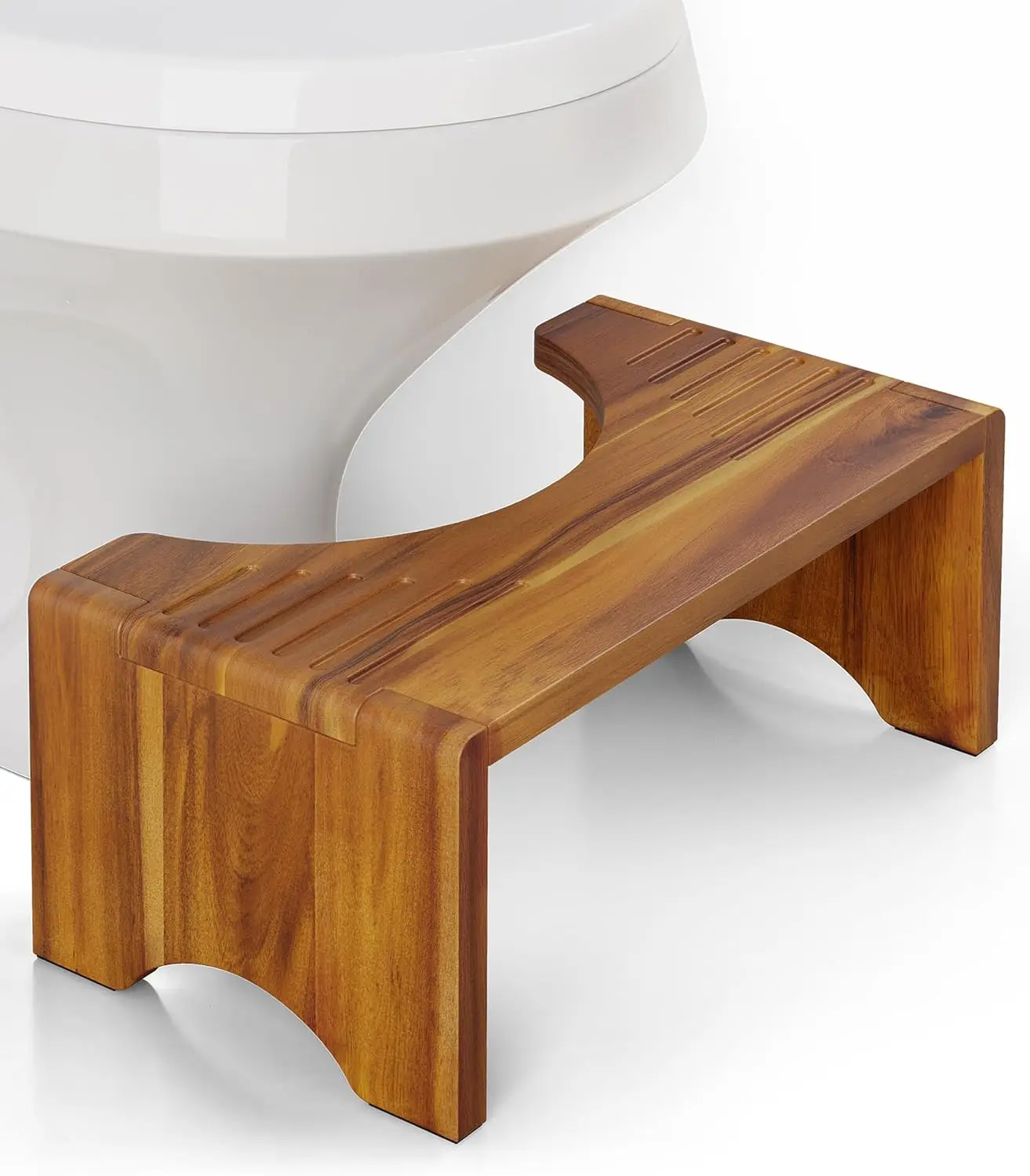Wood Squatty Potty Toilet Stool Anti-slip Sturdy Toilet Foot Stool Bathroom Portable Pregnant Woman Children Adult Old People
Wood Squatty Potty Toilet Stool Anti-slip Sturdy Toilet Foot Stool Bathroom Portable Pregnant Woman Children Adult Old People