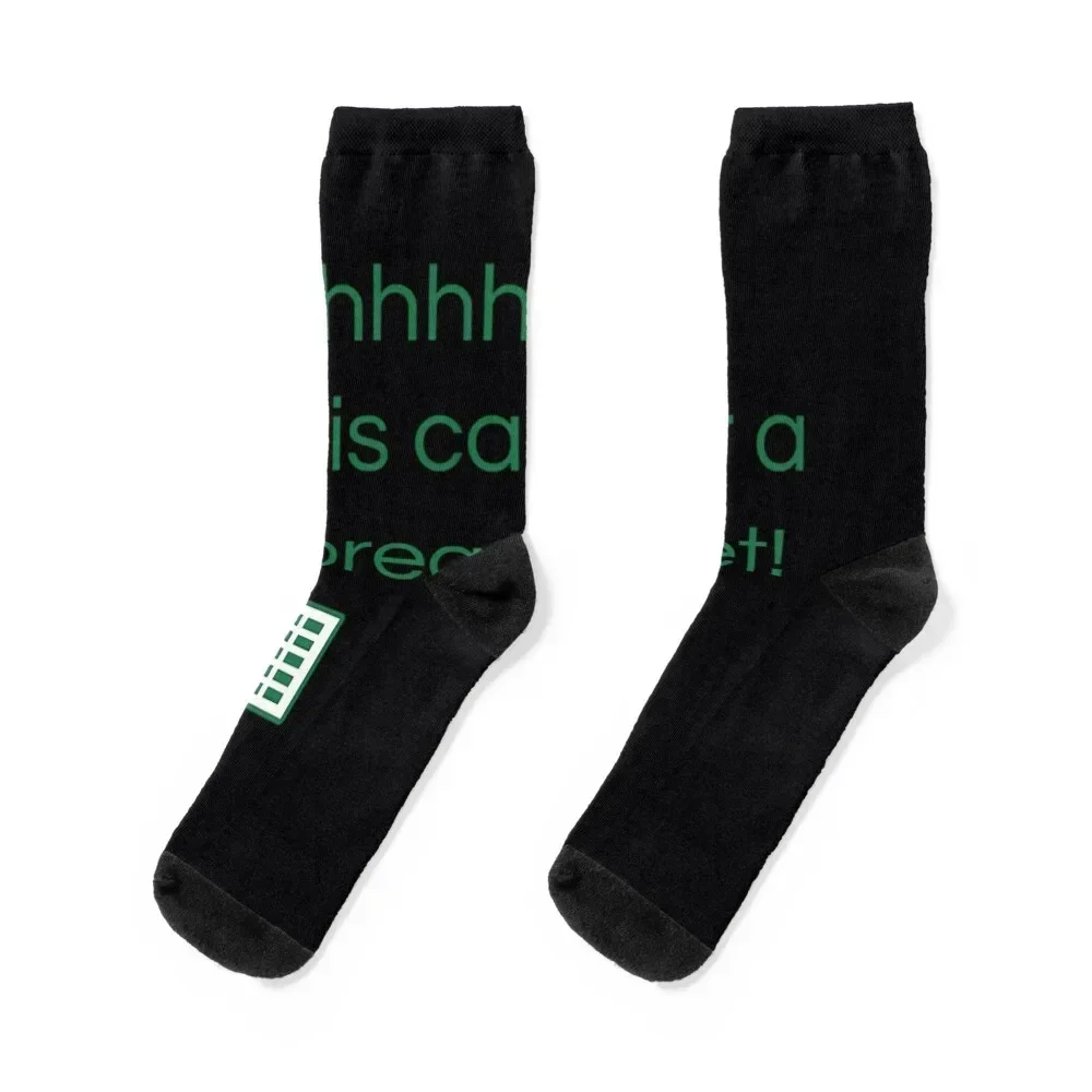 Excel - This calls for a spreadsheet Socks with print sheer winter thermal Socks Women Men's
Excel - This calls for a spreadsheet Socks with print sheer winter thermal Socks Women Men's