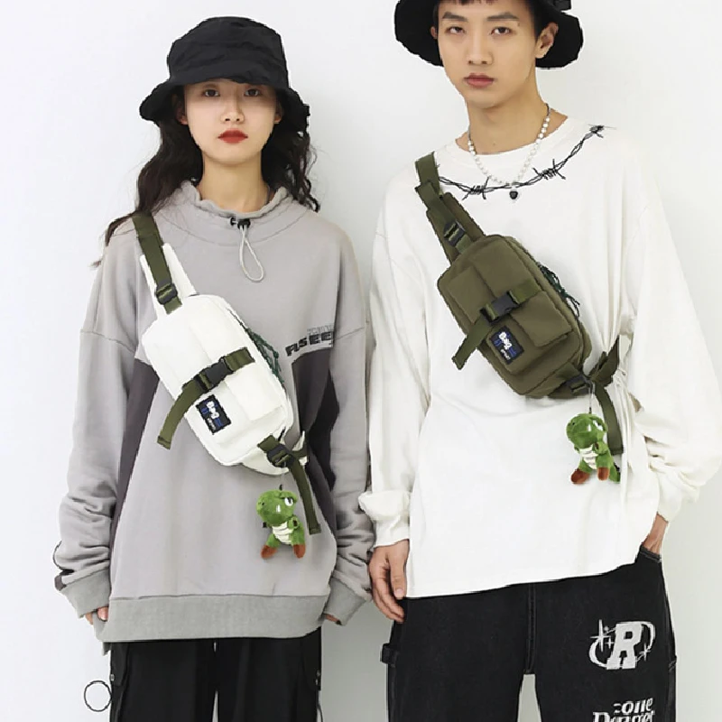 2022 New Fashion Couple Crossbody Bags With Pendant High Quality Nylon Unisex Waist Pack Casual Travel Shopping Chest Bag Pocket
2022 New Fashion Couple Crossbody Bags With Pendant High Quality Nylon Unisex Waist Pack Casual Travel Shopping Chest Bag Pocket