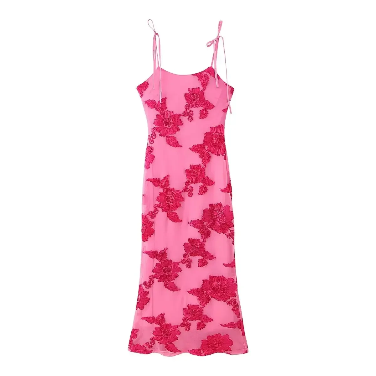 Women's summer new fashion floral print decoration slim backless MIDI dress retro sleeveless Tie up Straps women's dress Mujer
Women's summer new fashion floral print decoration slim backless MIDI dress retro sleeveless Tie up Straps women's dress Mujer