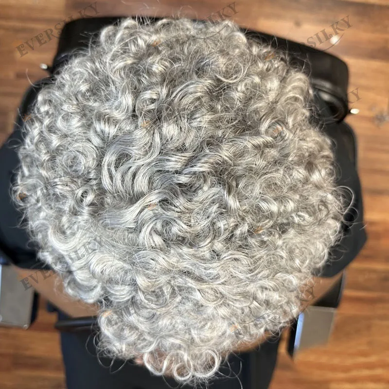Super Durable Human Hair 20mm Curly 1B80 1B50 Grey Old Man Wigs Replacement Natural Hairline Undetectable Hairloss Men Toupee
Super Durable Human Hair 20mm Curly 1B80 1B50 Grey Old Man Wigs Replacement Natural Hairline Undetectable Hairloss Men Toupee