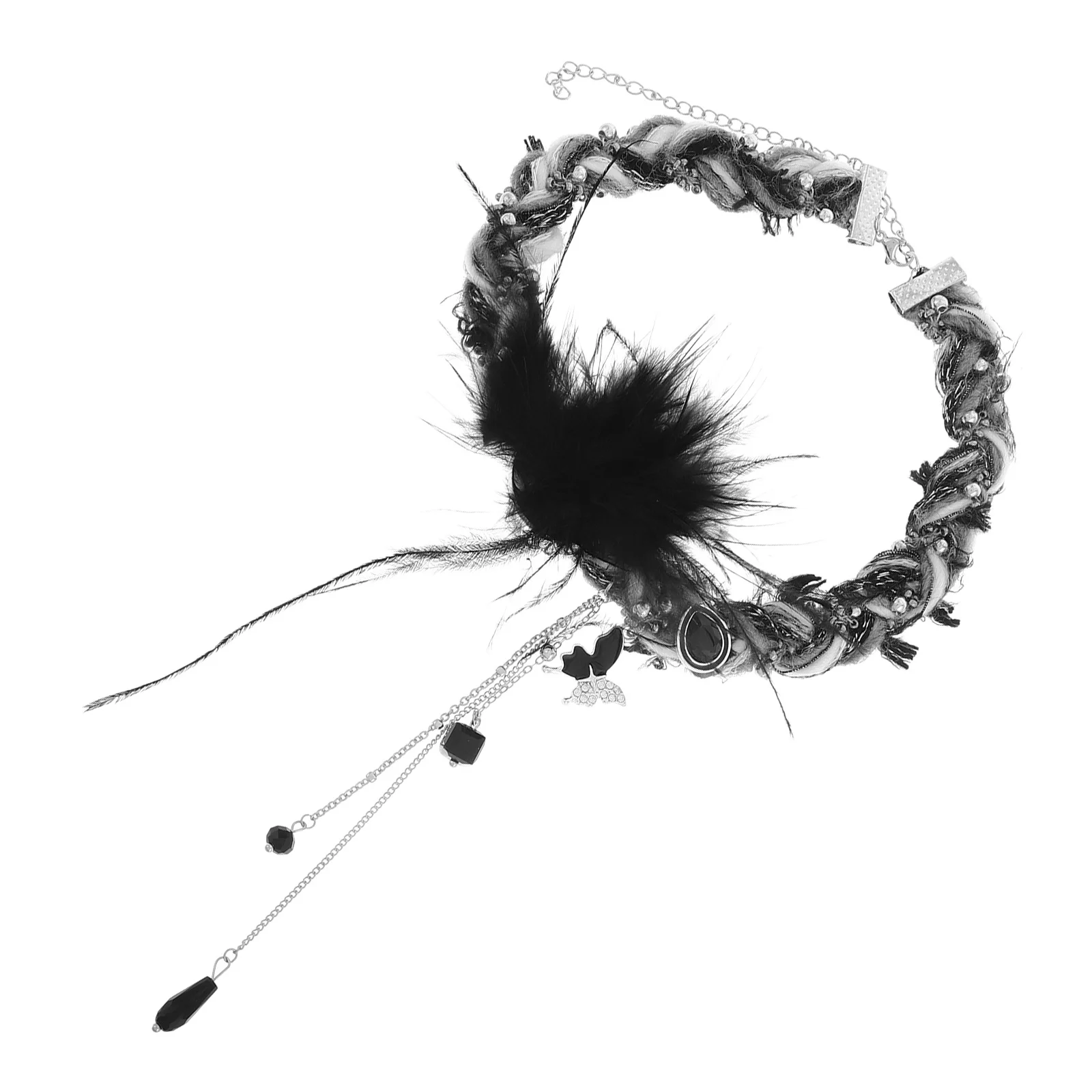 Necklace Women Unique Flower Butterfly Cross Pendant Soft Yarn Comfortable Daily Wear Parties Dates Show Personal Style
Necklace Women Unique Flower Butterfly Cross Pendant Soft Yarn Comfortable Daily Wear Parties Dates Show Personal Style