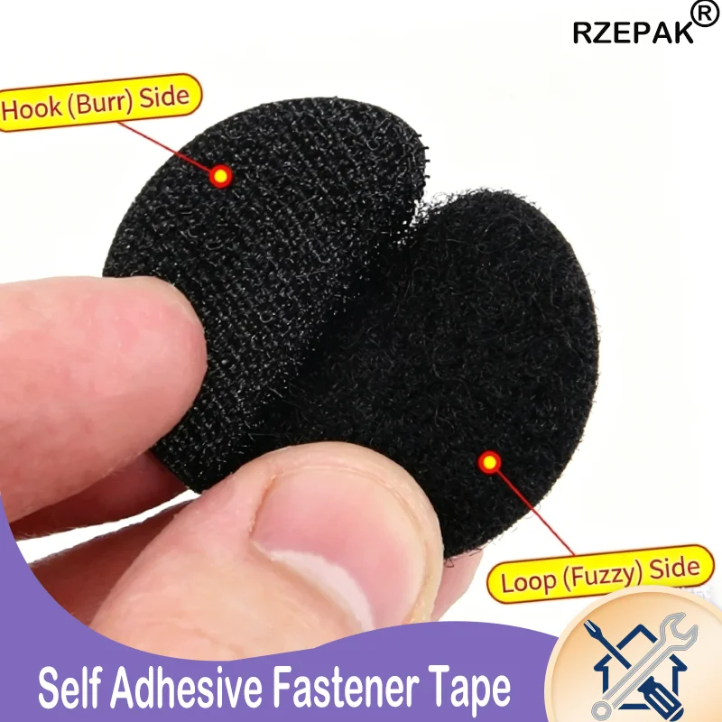 High Viscosity Self-Adhesive Magic patch, Circular Hook & Loop Patches, Non-Slip Fastener for Sofa Carpet Handmade DIY Home Use
High Viscosity Self-Adhesive Magic patch, Circular Hook & Loop Patches, Non-Slip Fastener for Sofa Carpet Handmade DIY Home Use