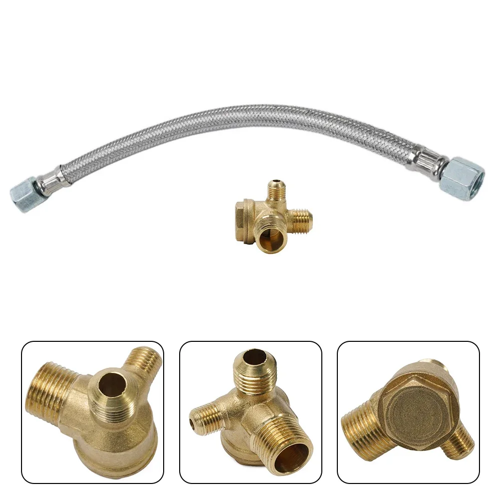 Valve Air Compressor Tube 10*14*16mm 14mm Internal Thread 280mm Length Brass Silver Brand New For F14*1.5mm Hex Nut
Valve Air Compressor Tube 10*14*16mm 14mm Internal Thread 280mm Length Brass Silver Brand New For F14*1.5mm Hex Nut