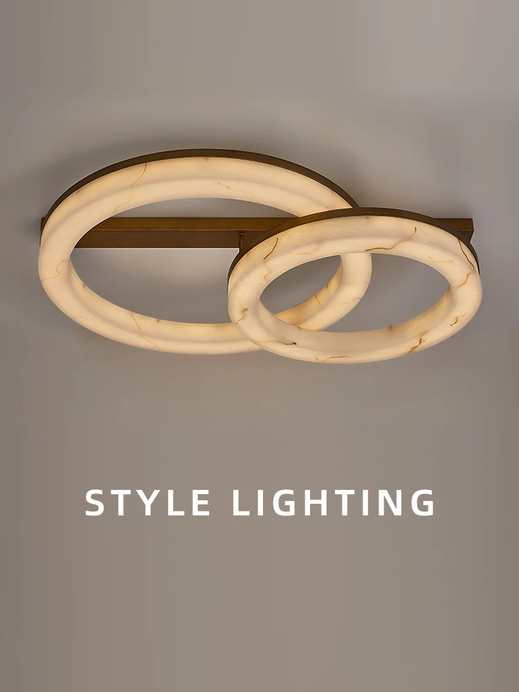 French light luxury high-end restaurant ceiling light designer simple creative atmosphere imitation marble living room ceiling l
French light luxury high-end restaurant ceiling light designer simple creative atmosphere imitation marble living room ceiling l
