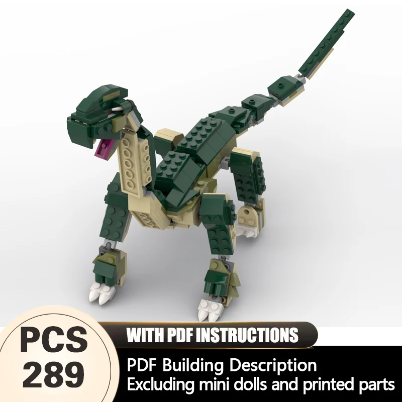 Creators Animal Series Model MOC Building Bricks Long-Neck Dinosaur Modular Technology Gifts Holiday Assemble Children Toys Suit
Creators Animal Series Model MOC Building Bricks Long-Neck Dinosaur Modular Technology Gifts Holiday Assemble Children Toys Suit