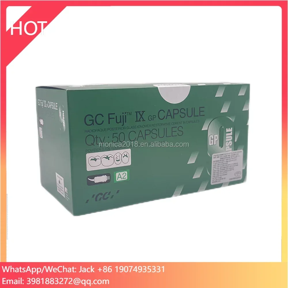Denta Products Orthodontics Clinic Medical Teeth Restoration GC Fuji IX Wholesale
Denta Products Orthodontics Clinic Medical Teeth Restoration GC Fuji IX Wholesale