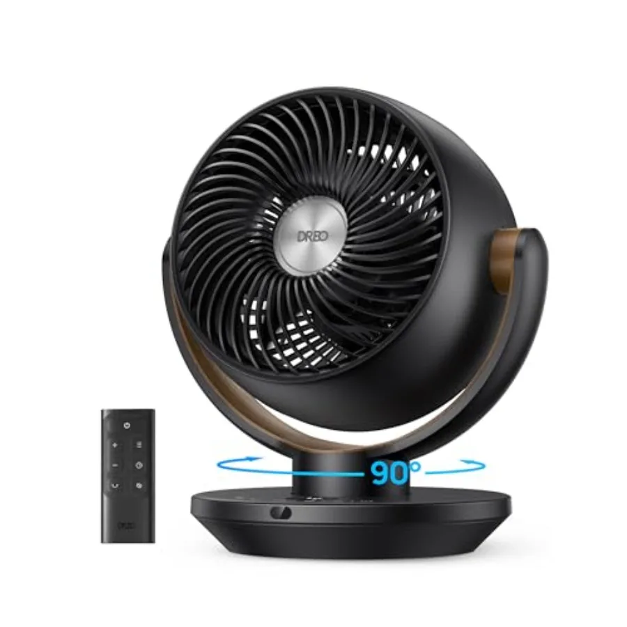 Fan for Bedroom Desk Air Circulator Fan with Remote 11 Inch Table Fans for Whole Room 65Feet Powerful Airflow 120° Vertical Man
Fan for Bedroom Desk Air Circulator Fan with Remote 11 Inch Table Fans for Whole Room 65Feet Powerful Airflow 120° Vertical Man