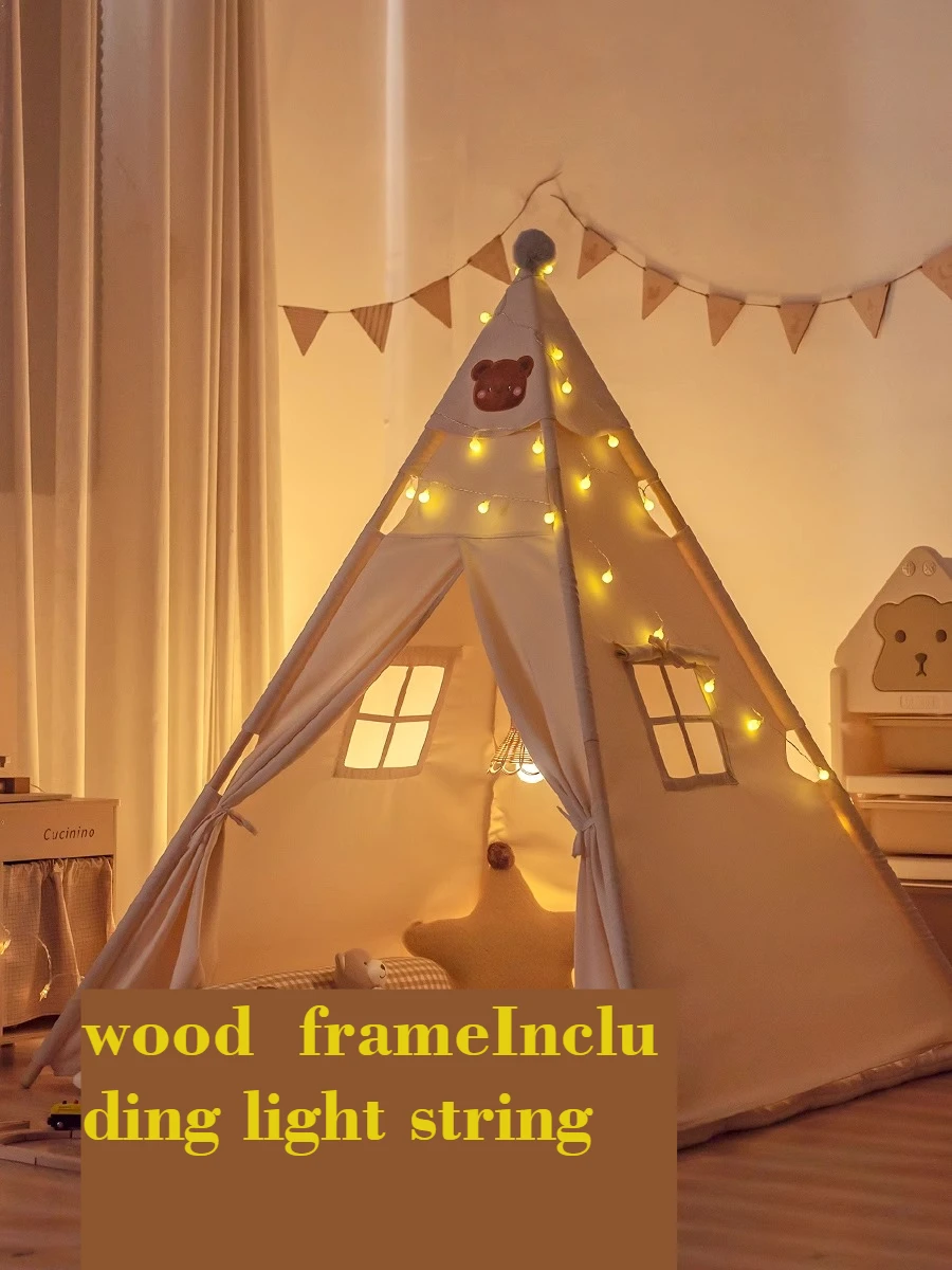Inns children's tent indoor Indian princess small house boys and girls toys baby playhouse
Inns children's tent indoor Indian princess small house boys and girls toys baby playhouse