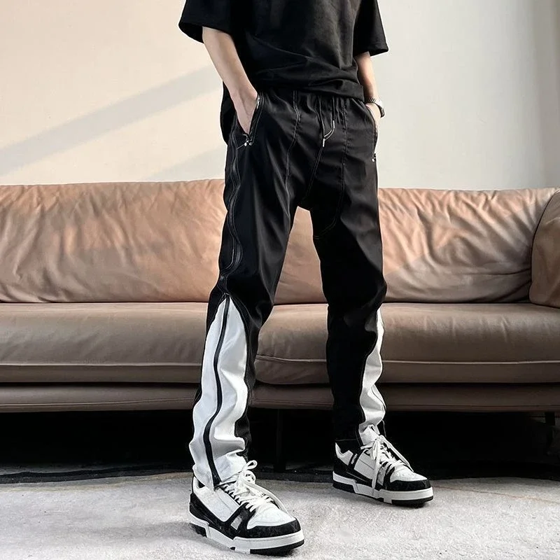 Летние брюки для мужчин, тонкие брюки в корейском стиле, классические винтажные высококачественные модные мешковатые брюки больших размеров 2025 года, длинные повседневные мужские брюки 
Летние брюки для мужчин, тонкие брюки в корейском стиле, классические винтажные высококачественные модные мешковатые брюки больших размеров 2025 года, длинные повседневные мужские брюки